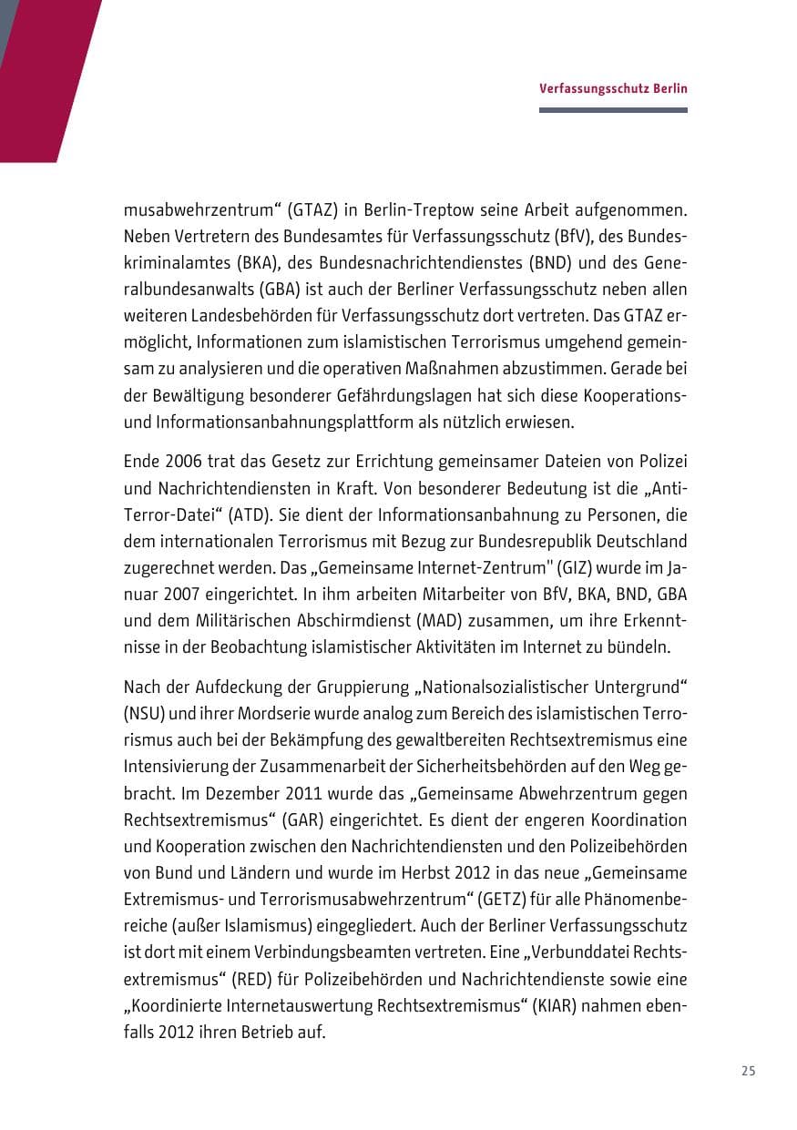 Seite 26 des Verfassungsschutzbericht 2017 Berlin