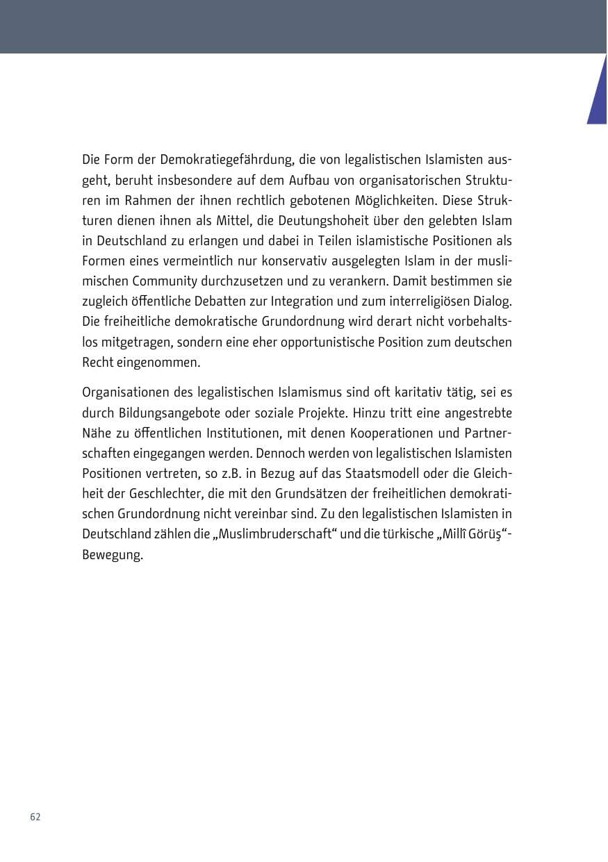 Seite 63 des Verfassungsschutzbericht 2017 Berlin