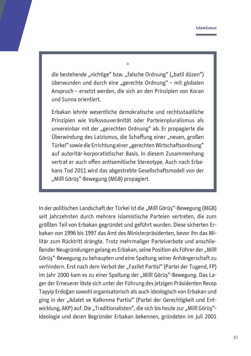 Seite 66 des Verfassungsschutzbericht 2017 Berlin