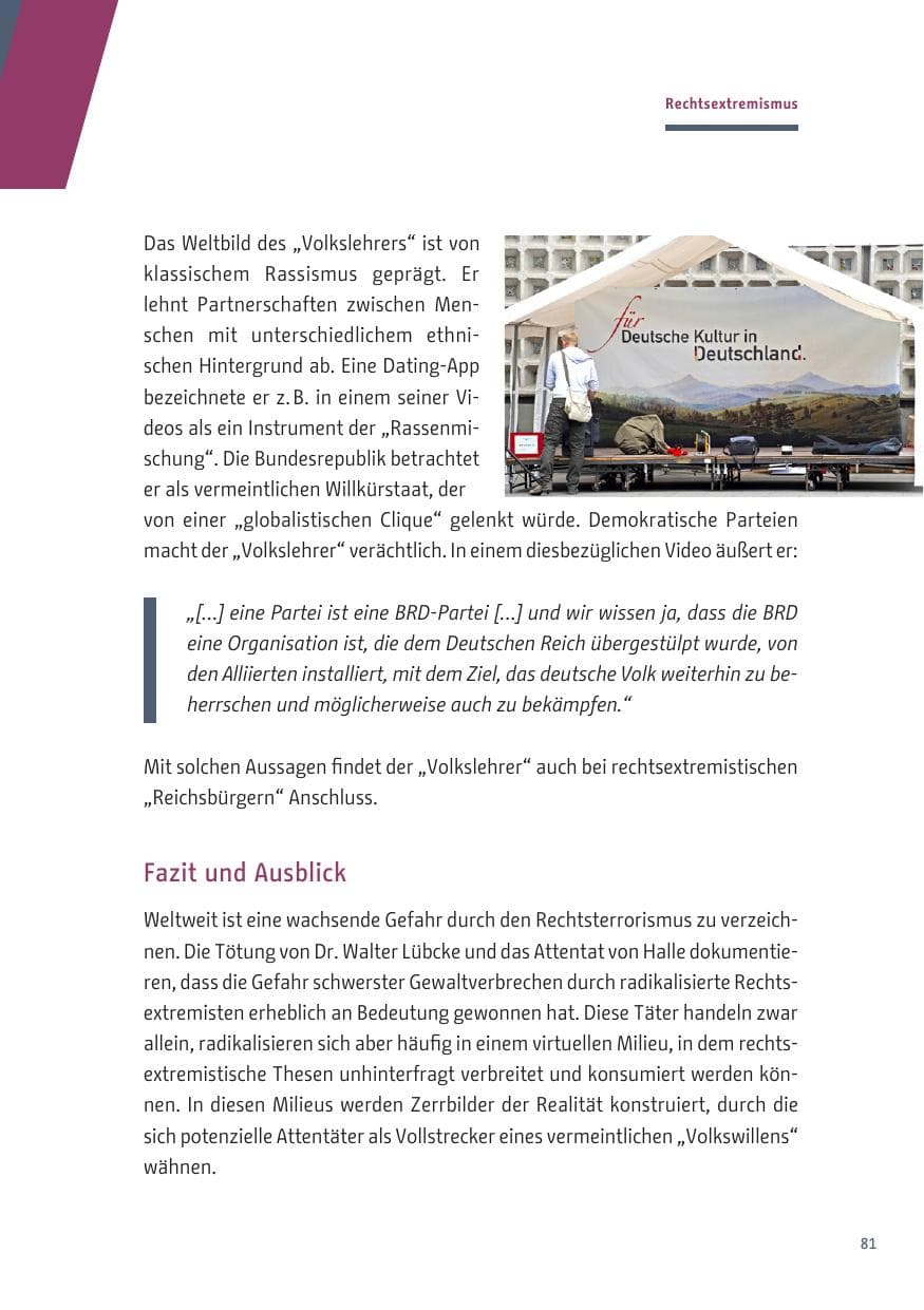 Seite 81 des Verfassungsschutzbericht 2019 Berlin