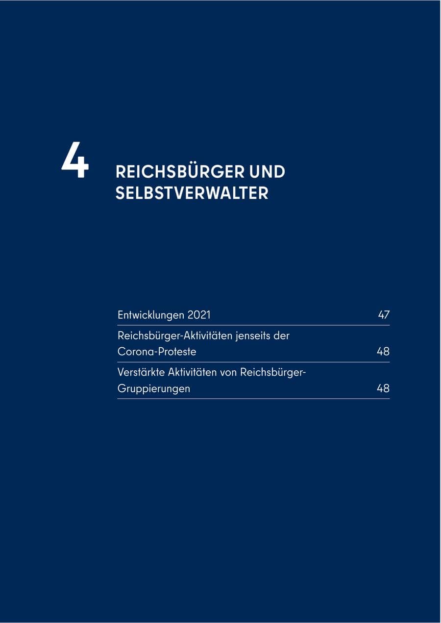 Seite 45 des Verfassungsschutzbericht 2021 Berlin