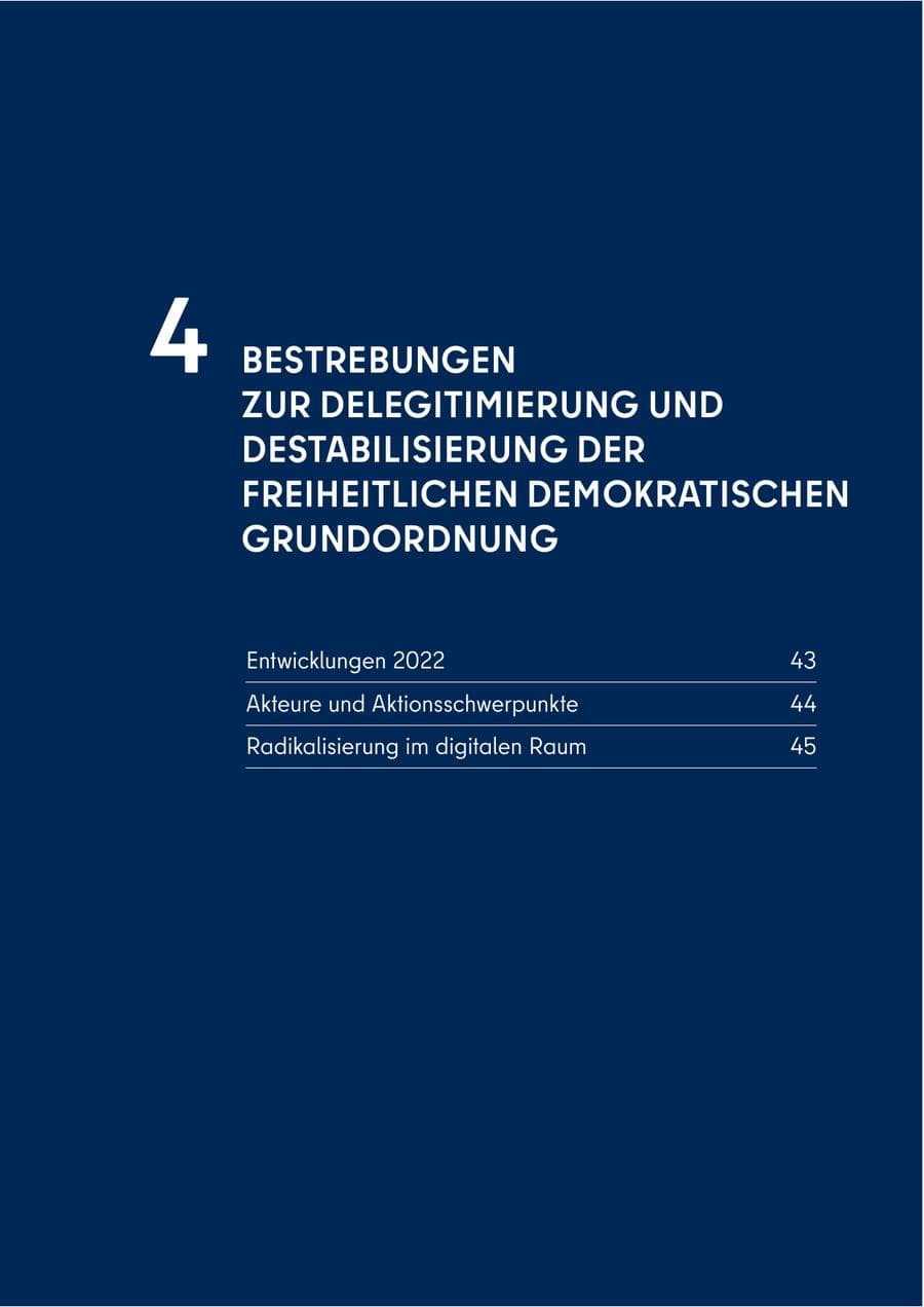 Seite 41 des Verfassungsschutzbericht 2022 Berlin