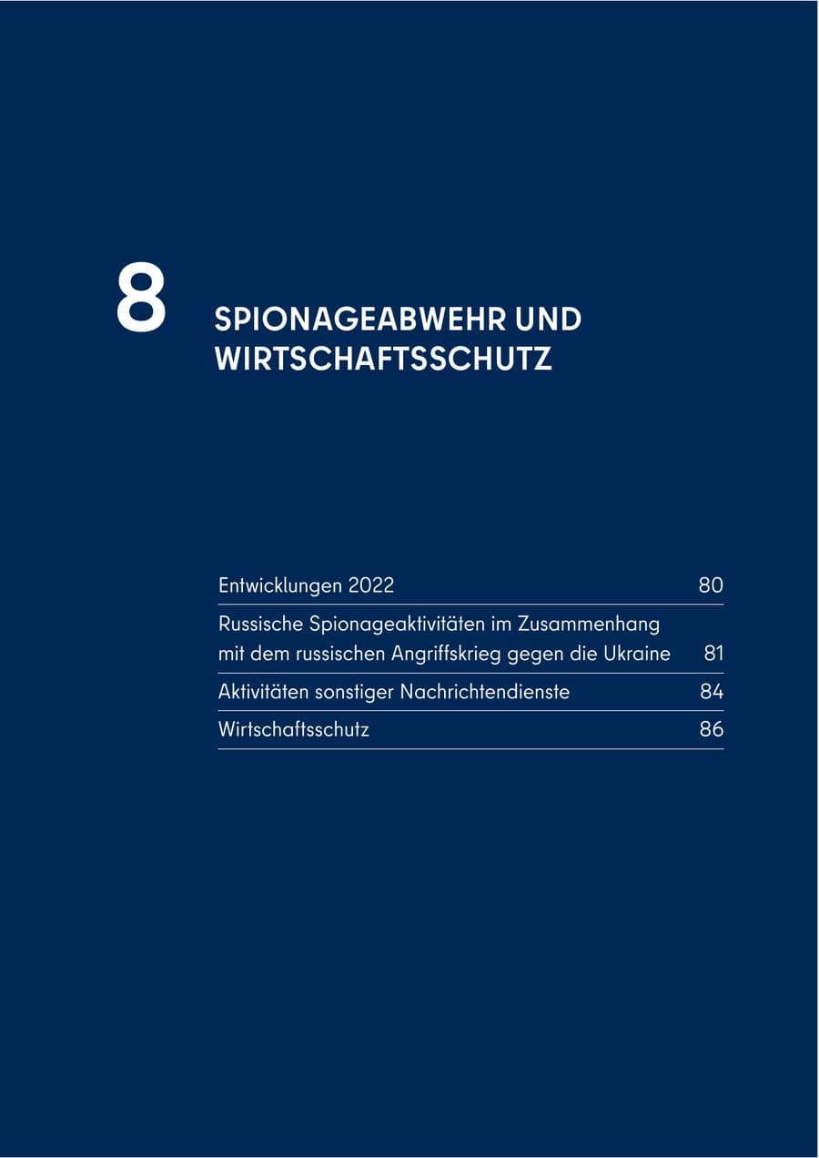 Seite 79 des Verfassungsschutzbericht 2022 Berlin