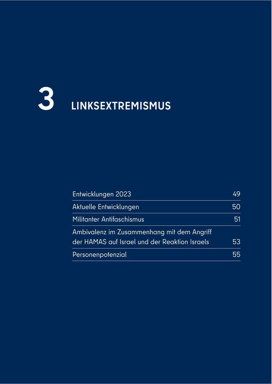 Seite 47 des Verfassungsschutzbericht 2023 Berlin