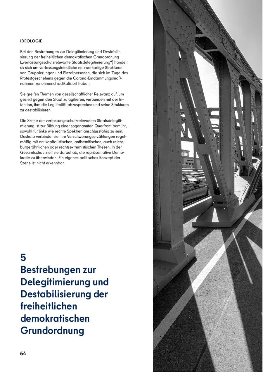 Seite 64 des Verfassungsschutzbericht 2023 Berlin