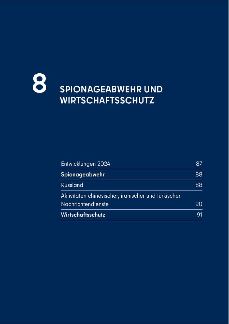 Seite 85 des Verfassungsschutzbericht 2024 Berlin