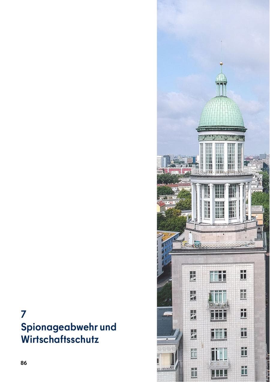 Seite 86 des Verfassungsschutzbericht 2025 Berlin