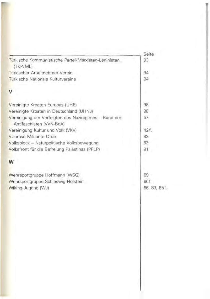 Seite 112 des Verfassungsschutzbericht 1978 Baden-Württemberg