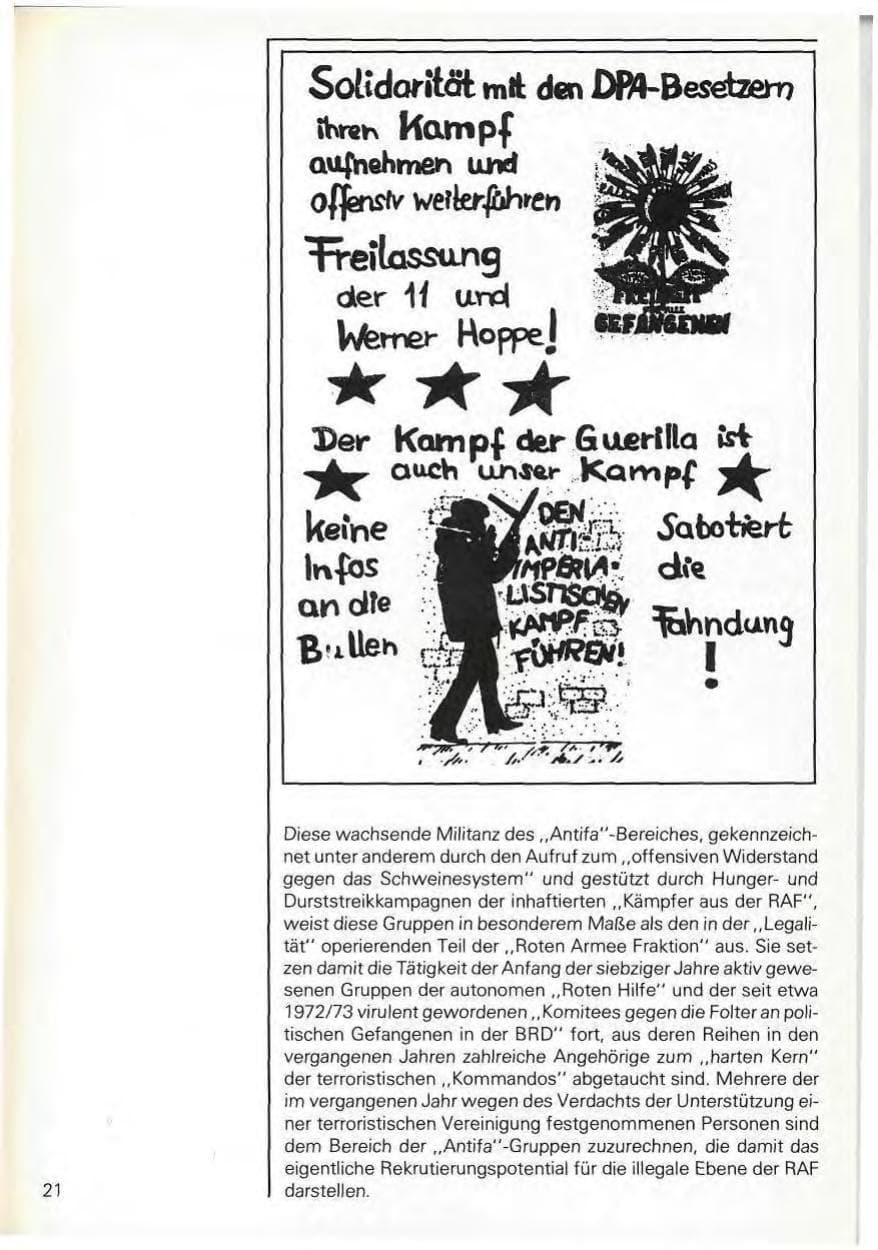Seite 24 des Verfassungsschutzbericht 1978 Baden-Württemberg