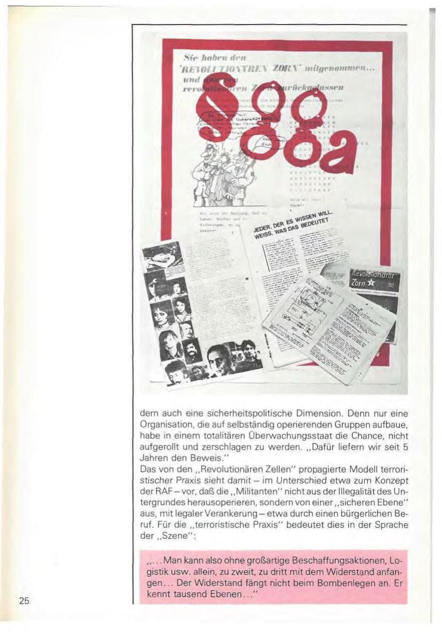 Seite 28 des Verfassungsschutzbericht 1978 Baden-Württemberg