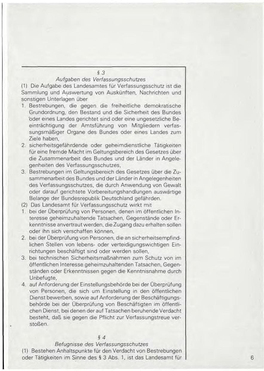 Seite 7 des Verfassungsschutzbericht 1978 Baden-Württemberg