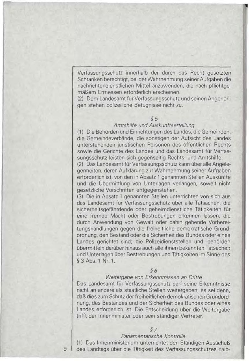 Seite 11 des Verfassungsschutzbericht 1979 Baden-Württemberg