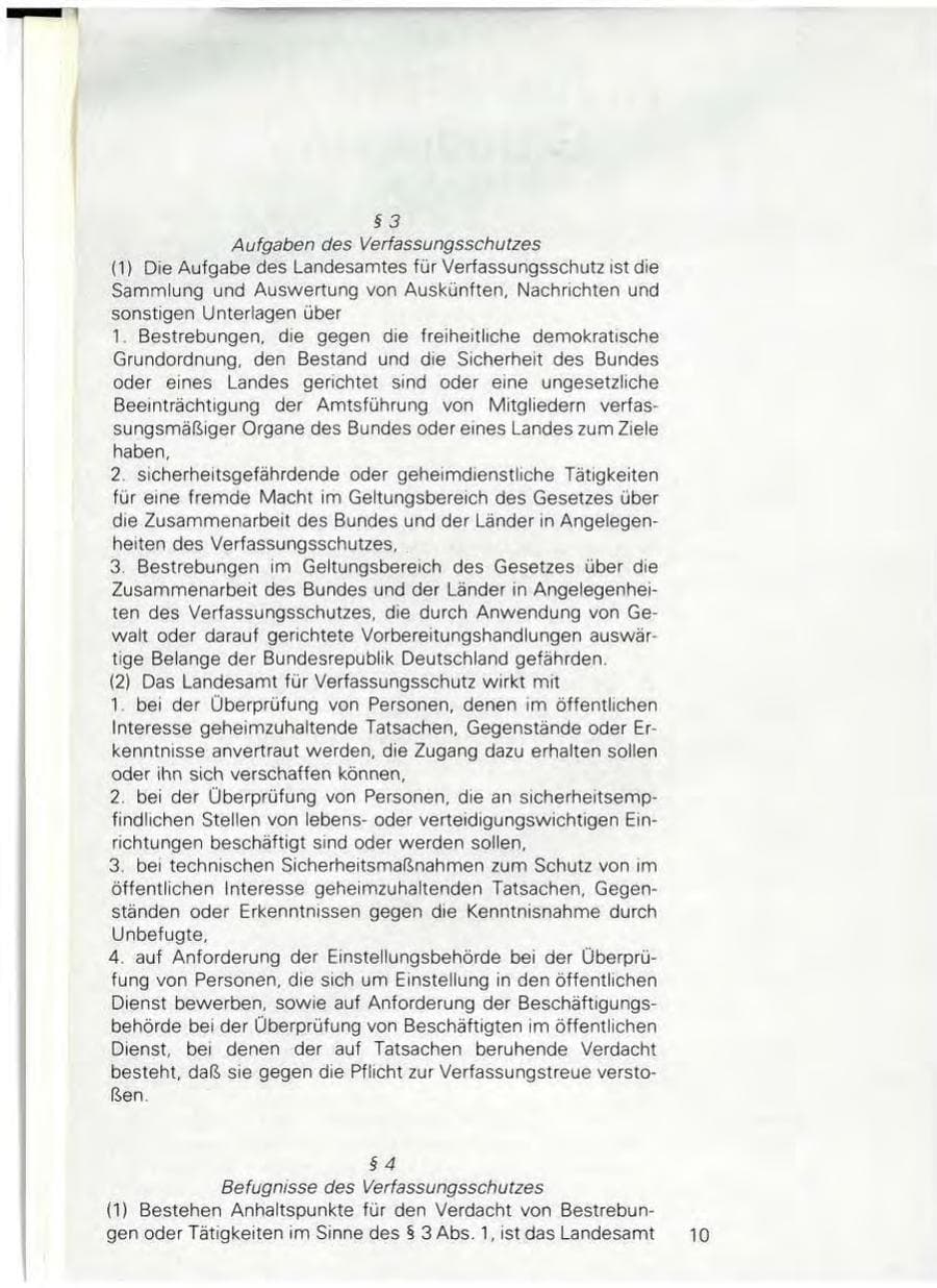 Seite 12 des Verfassungsschutzbericht 1980 Baden-Württemberg