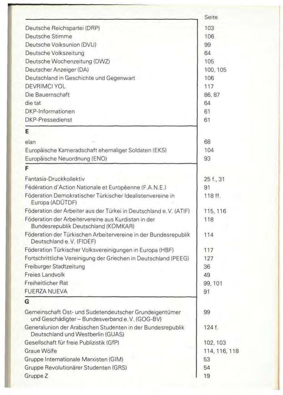 Seite 140 des Verfassungsschutzbericht 1980 Baden-Württemberg