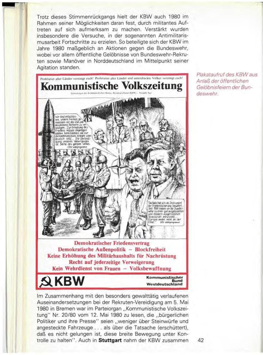 Seite 44 des Verfassungsschutzbericht 1980 Baden-Württemberg