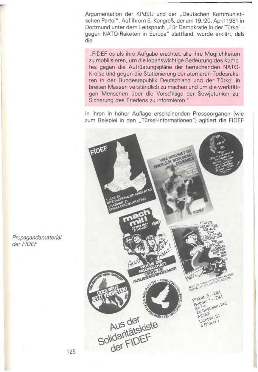 Seite 131 des Verfassungsschutzbericht 1981 Baden-Württemberg