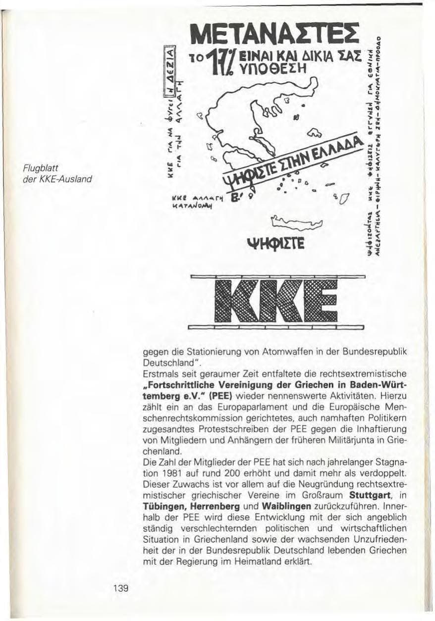 Seite 145 des Verfassungsschutzbericht 1981 Baden-Württemberg