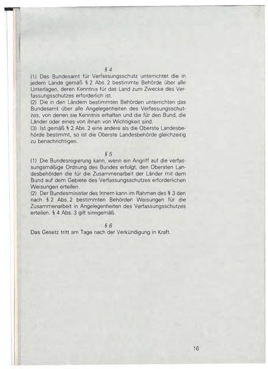 Seite 16 des Verfassungsschutzbericht 1981 Baden-Württemberg