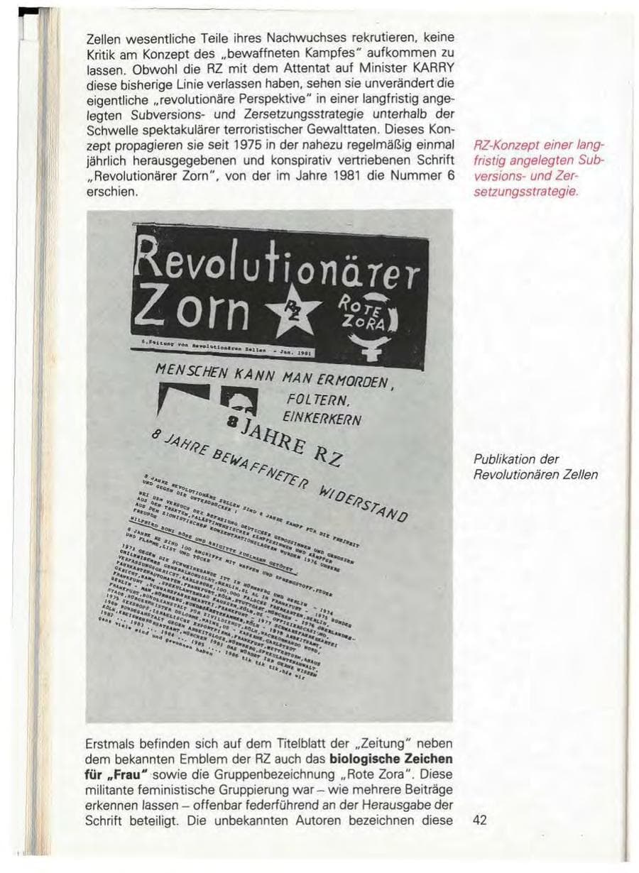 Seite 48 des Verfassungsschutzbericht 1981 Baden-Württemberg