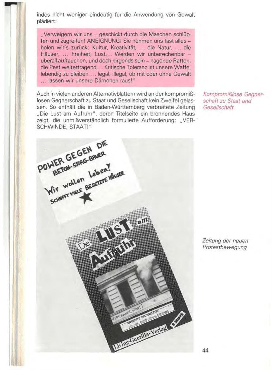 Seite 50 des Verfassungsschutzbericht 1981 Baden-Württemberg