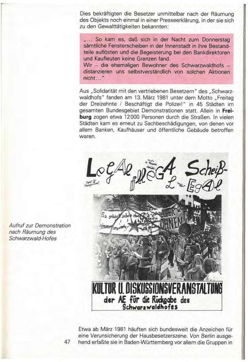Seite 53 des Verfassungsschutzbericht 1981 Baden-Württemberg