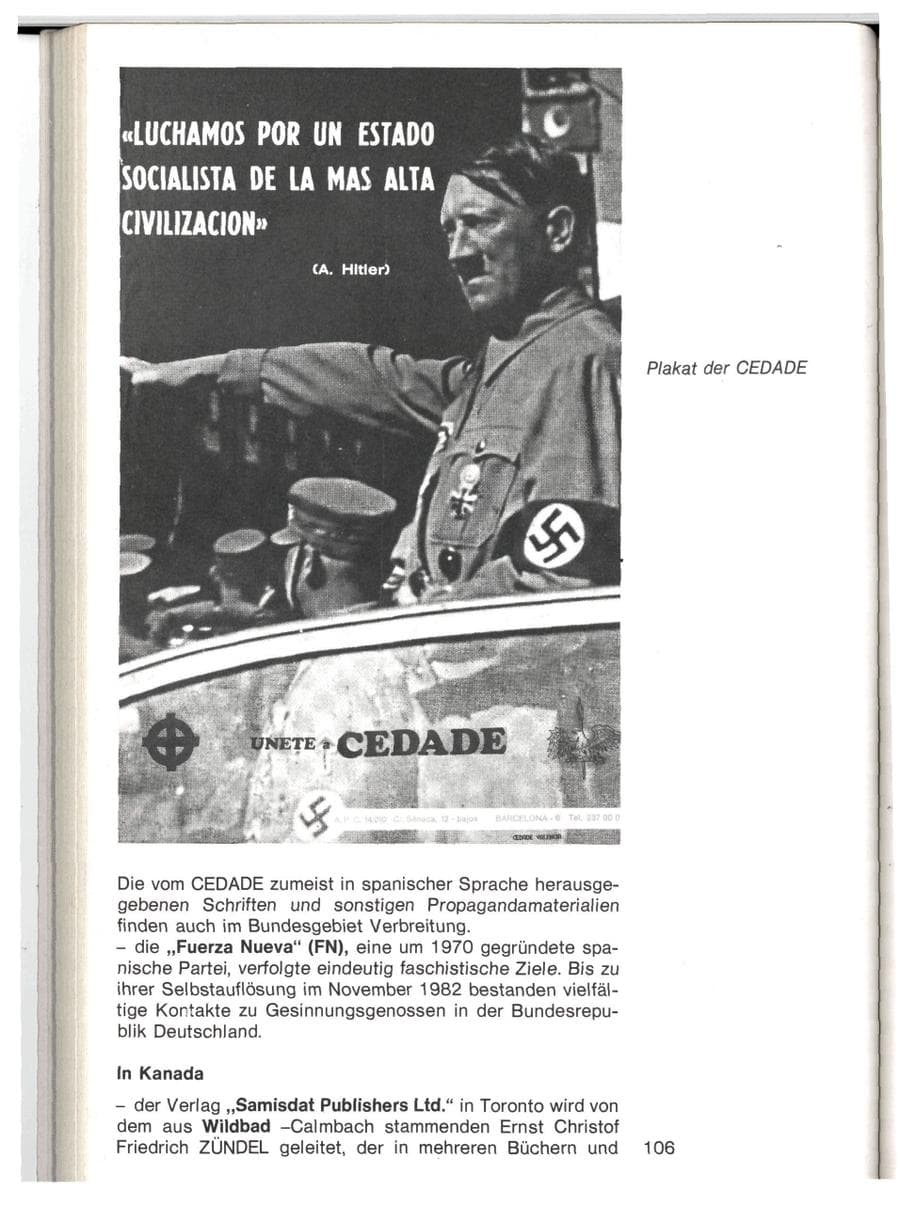 Seite 103 des Verfassungsschutzbericht 1982 Baden-Württemberg