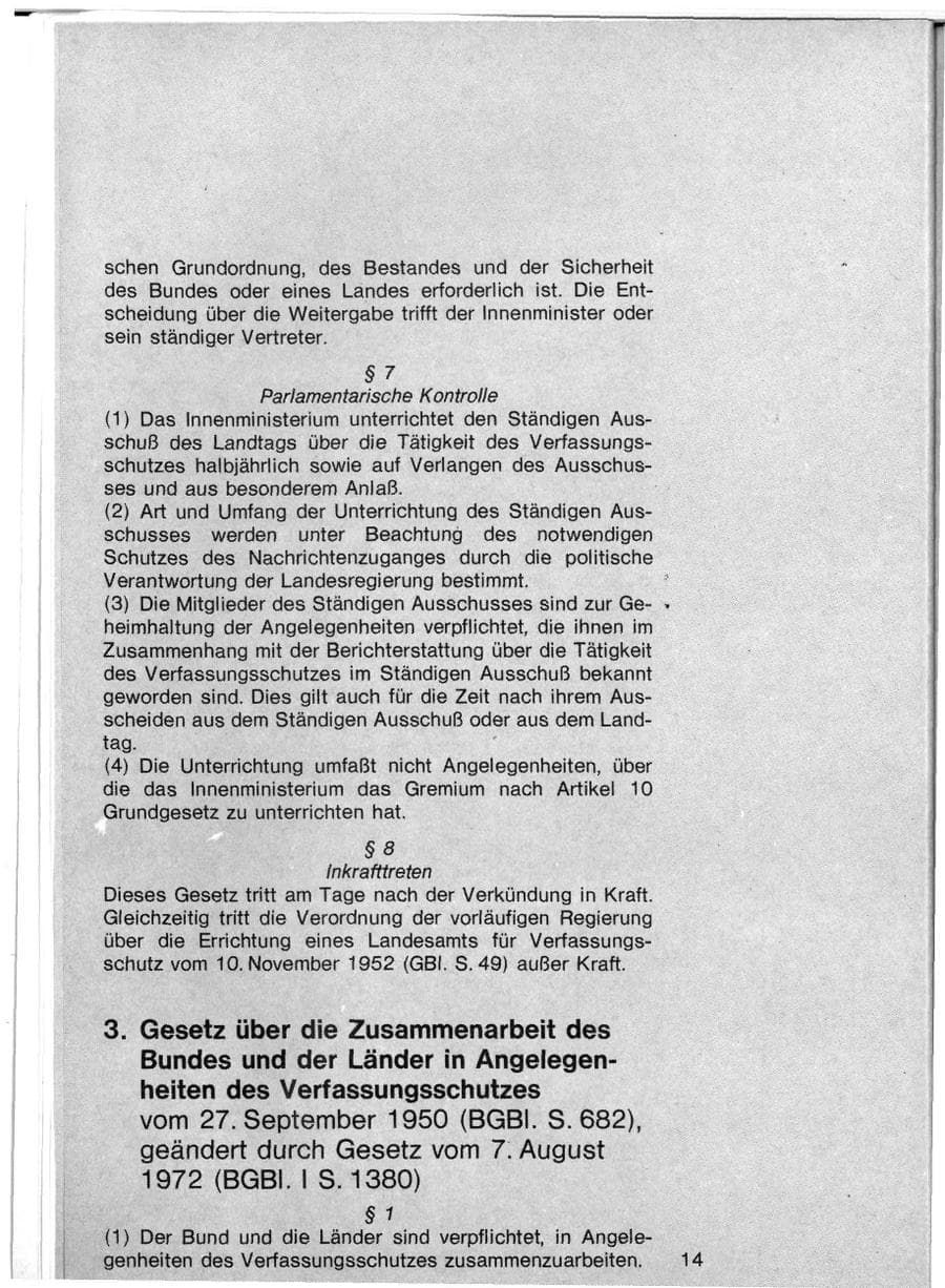 Seite 12 des Verfassungsschutzbericht 1982 Baden-Württemberg