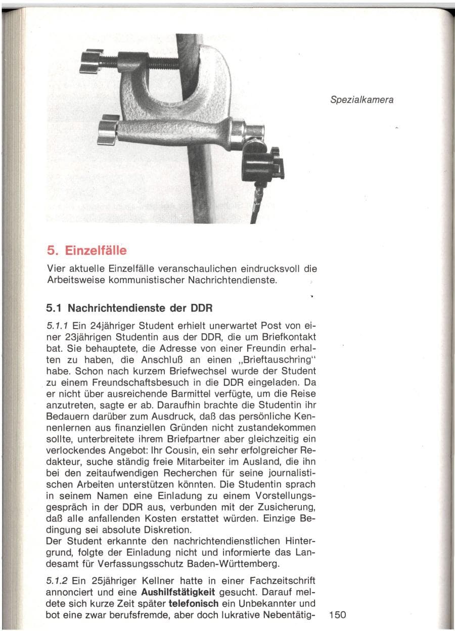 Seite 147 des Verfassungsschutzbericht 1982 Baden-Württemberg