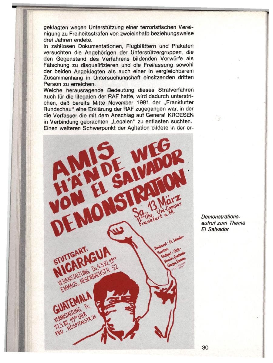 Seite 27 des Verfassungsschutzbericht 1982 Baden-Württemberg