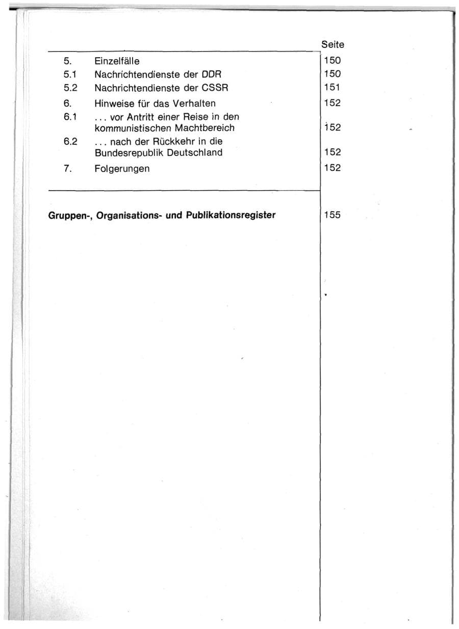 Seite 8 des Verfassungsschutzbericht 1982 Baden-Württemberg