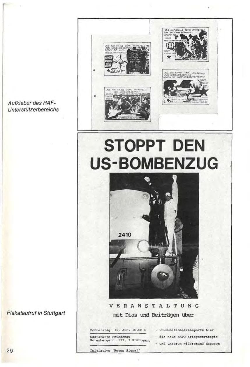 Seite 31 des Verfassungsschutzbericht 1983 Baden-Württemberg
