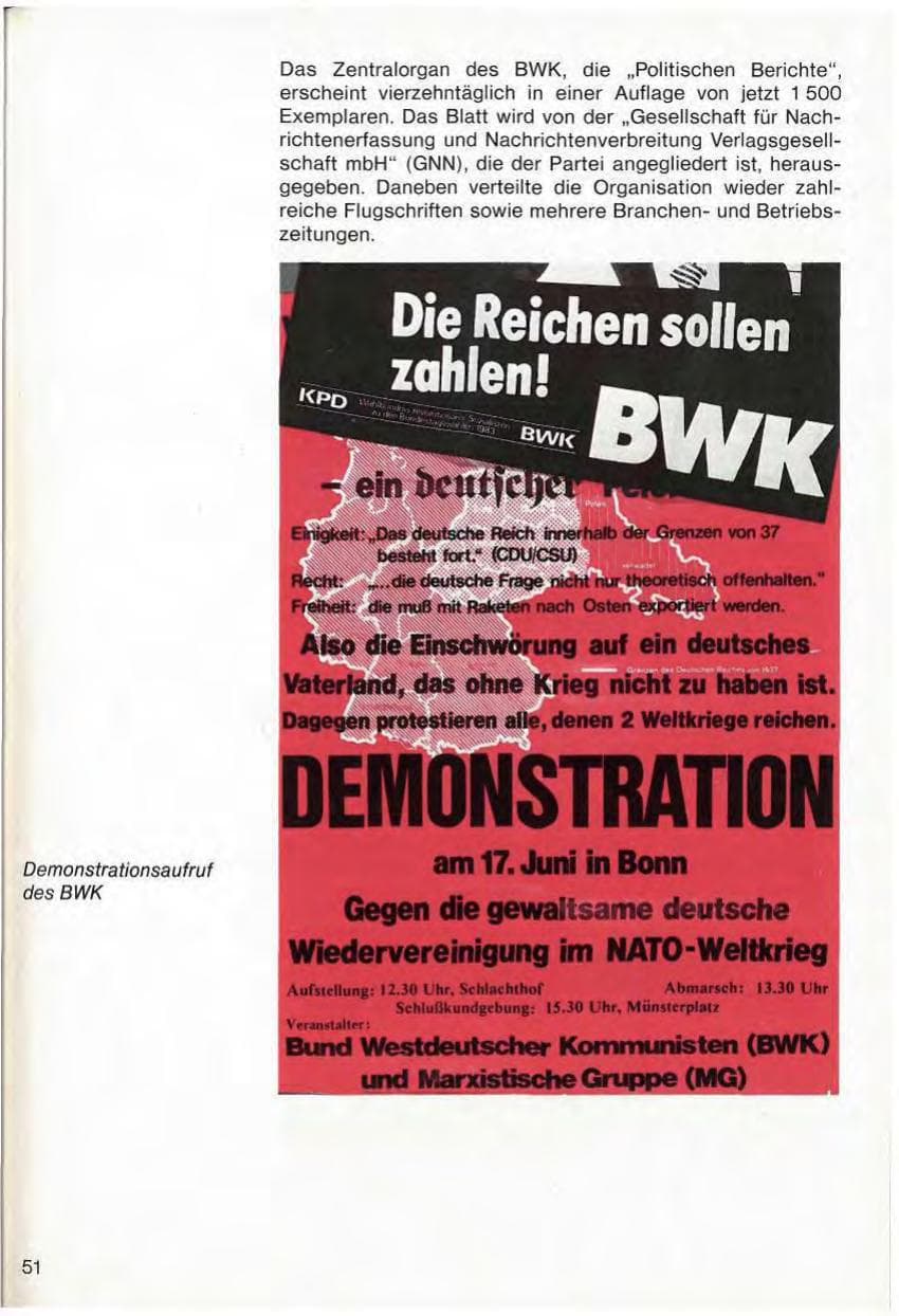 Seite 53 des Verfassungsschutzbericht 1983 Baden-Württemberg