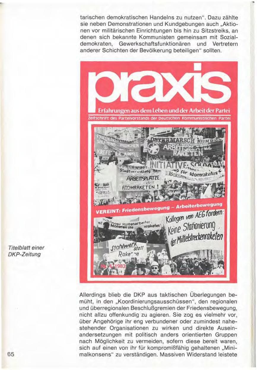 Seite 67 des Verfassungsschutzbericht 1983 Baden-Württemberg