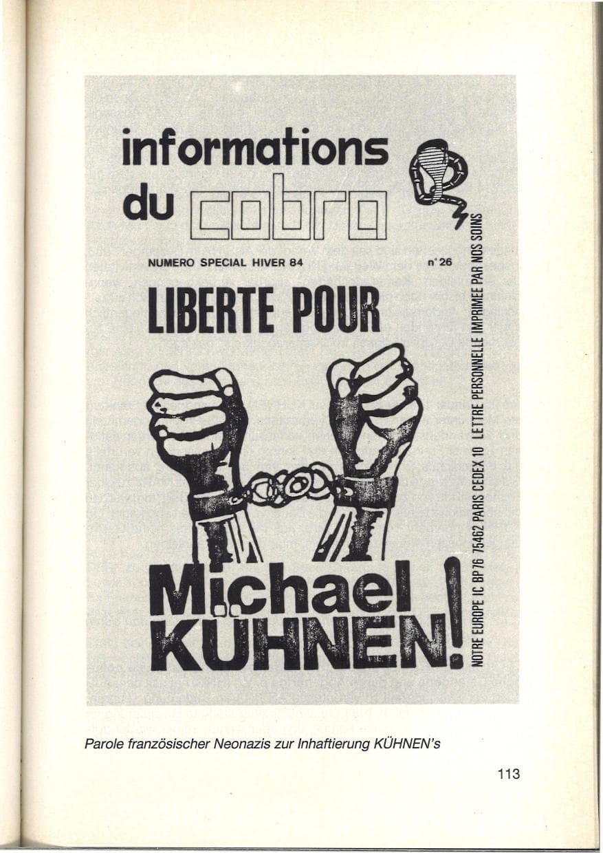 Seite 115 des Verfassungsschutzbericht 1984 Baden-Württemberg