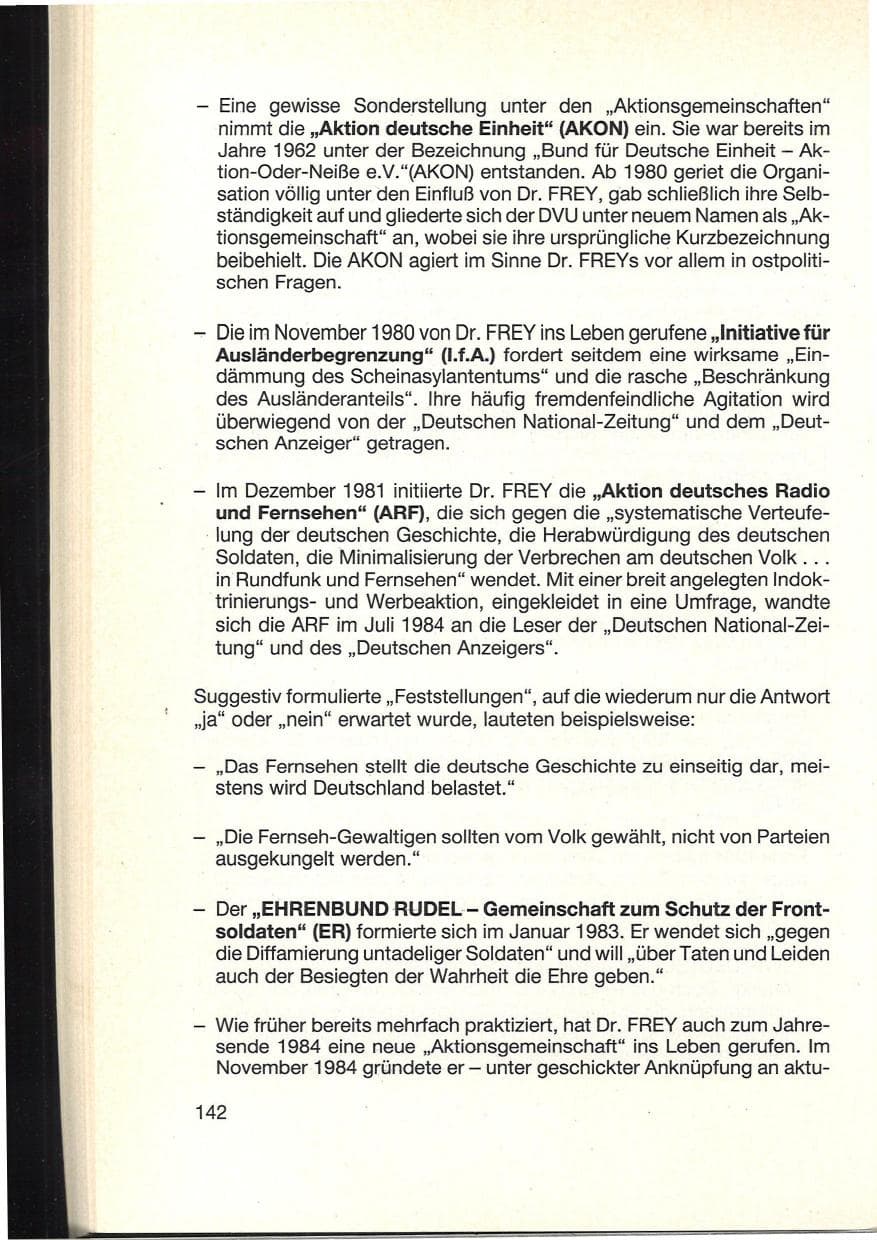 Seite 146 des Verfassungsschutzbericht 1984 Baden-Württemberg