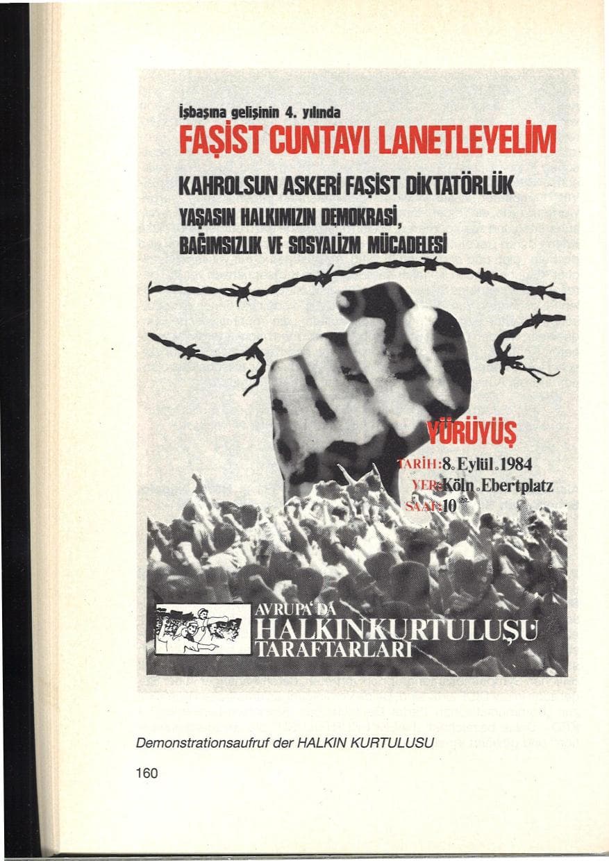 Seite 164 des Verfassungsschutzbericht 1984 Baden-Württemberg