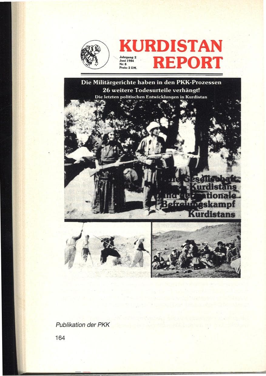 Seite 168 des Verfassungsschutzbericht 1984 Baden-Württemberg