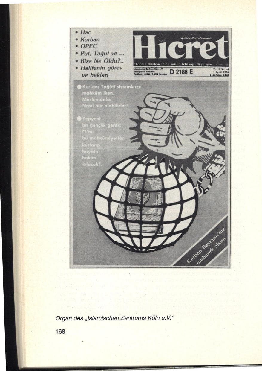 Seite 172 des Verfassungsschutzbericht 1984 Baden-Württemberg