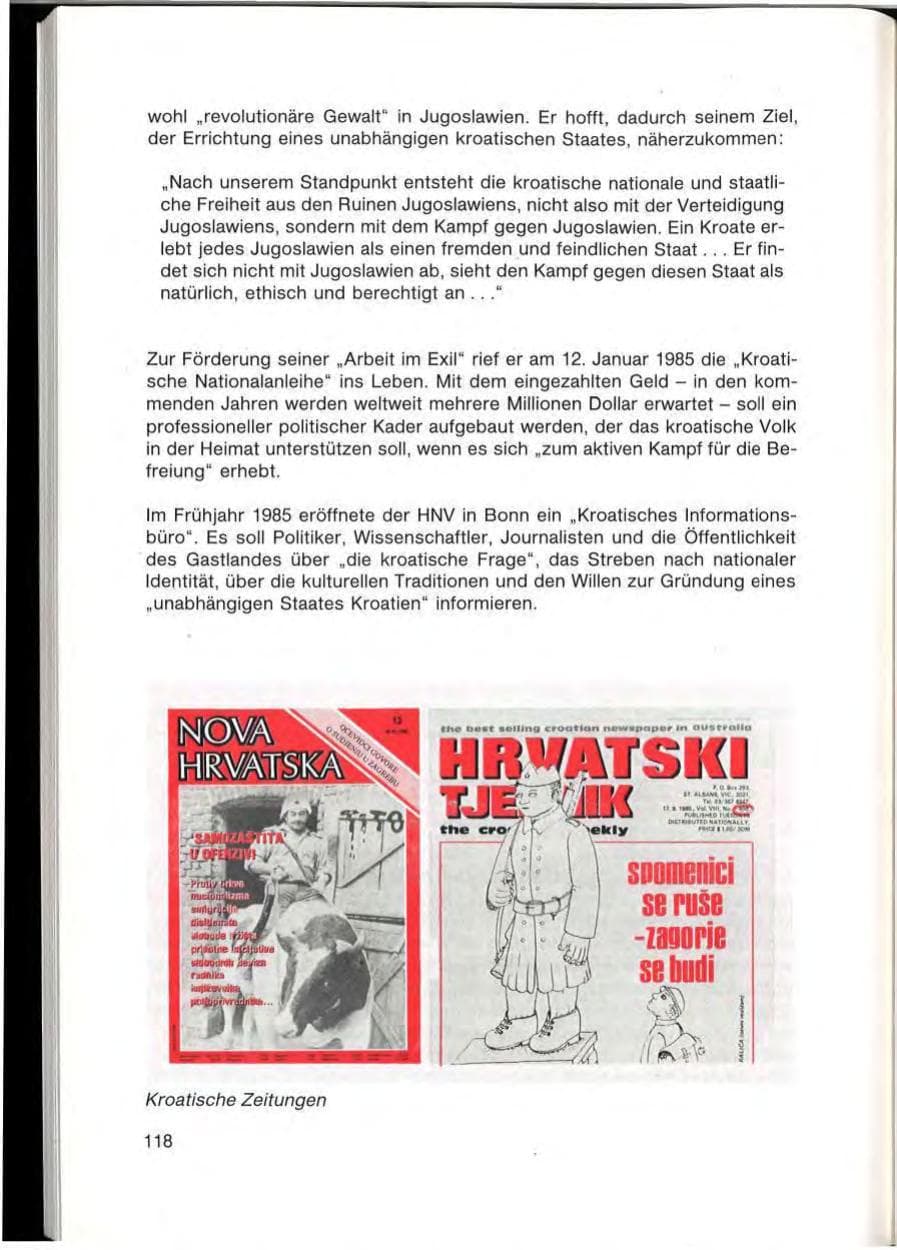 Seite 120 des Verfassungsschutzbericht 1985 Baden-Württemberg