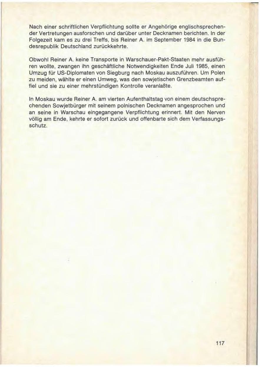 Seite 119 des Verfassungsschutzbericht 1986 Baden-Württemberg