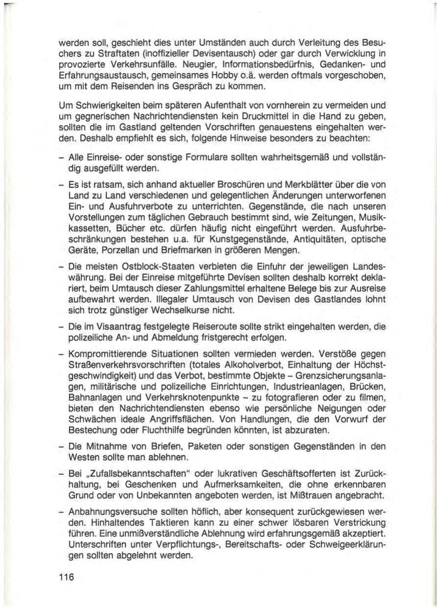 Seite 118 des Verfassungsschutzbericht 1988 Baden-Württemberg