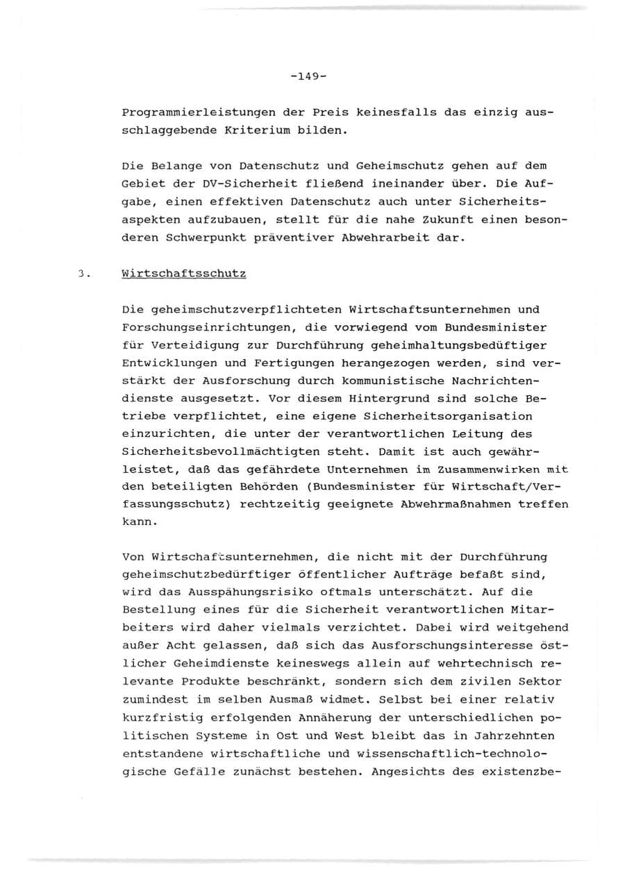 Seite 150 des Verfassungsschutzbericht 1989 Baden-Württemberg