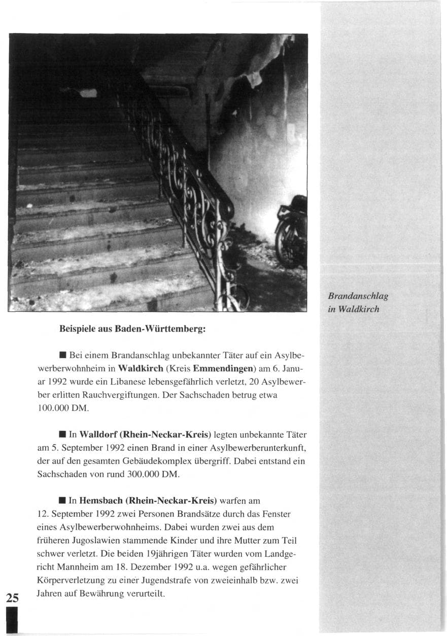 Seite 27 des Verfassungsschutzbericht 1992 Baden-Württemberg