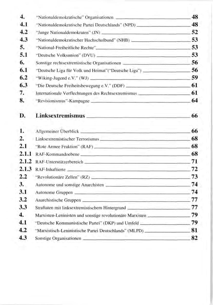 Seite 9 des Verfassungsschutzbericht 1992 Baden-Württemberg