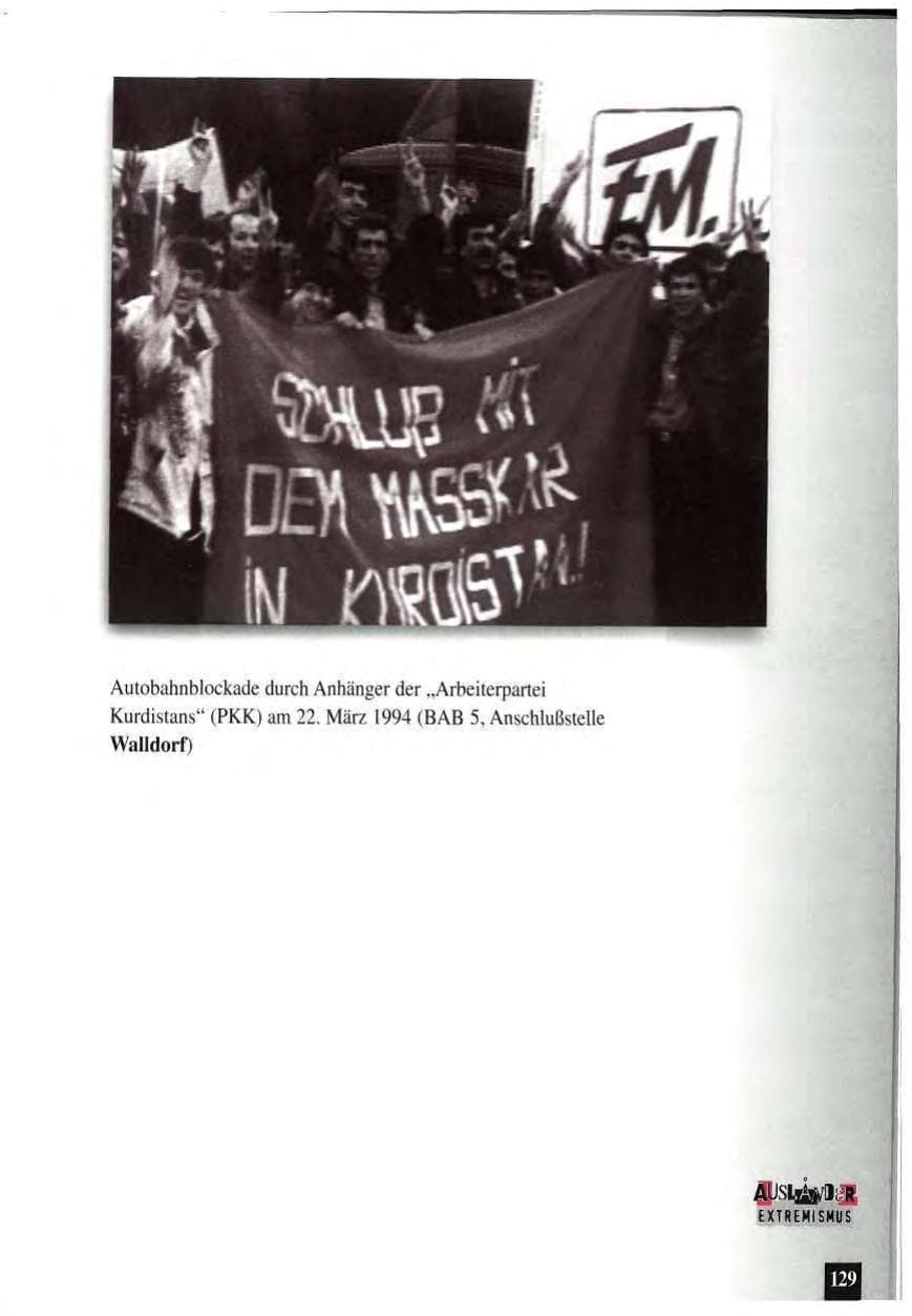 Seite 133 des Verfassungsschutzbericht 1994 Baden-Württemberg