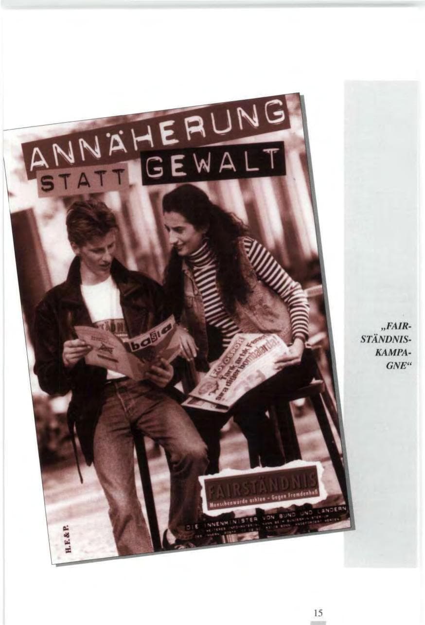 Seite 15 des Verfassungsschutzbericht 1995 Baden-Württemberg