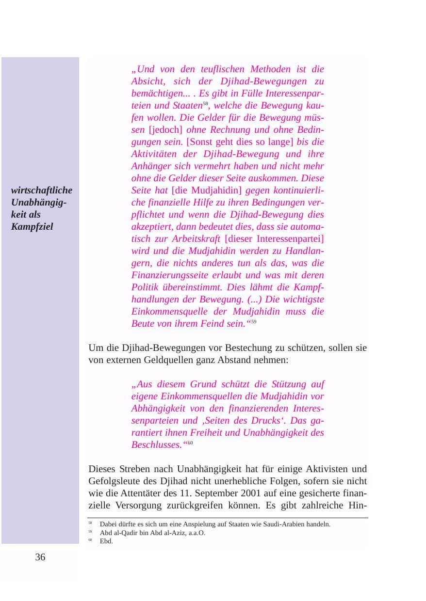 Seite 37 des Verfassungsschutzbericht 2003 Baden-Württemberg