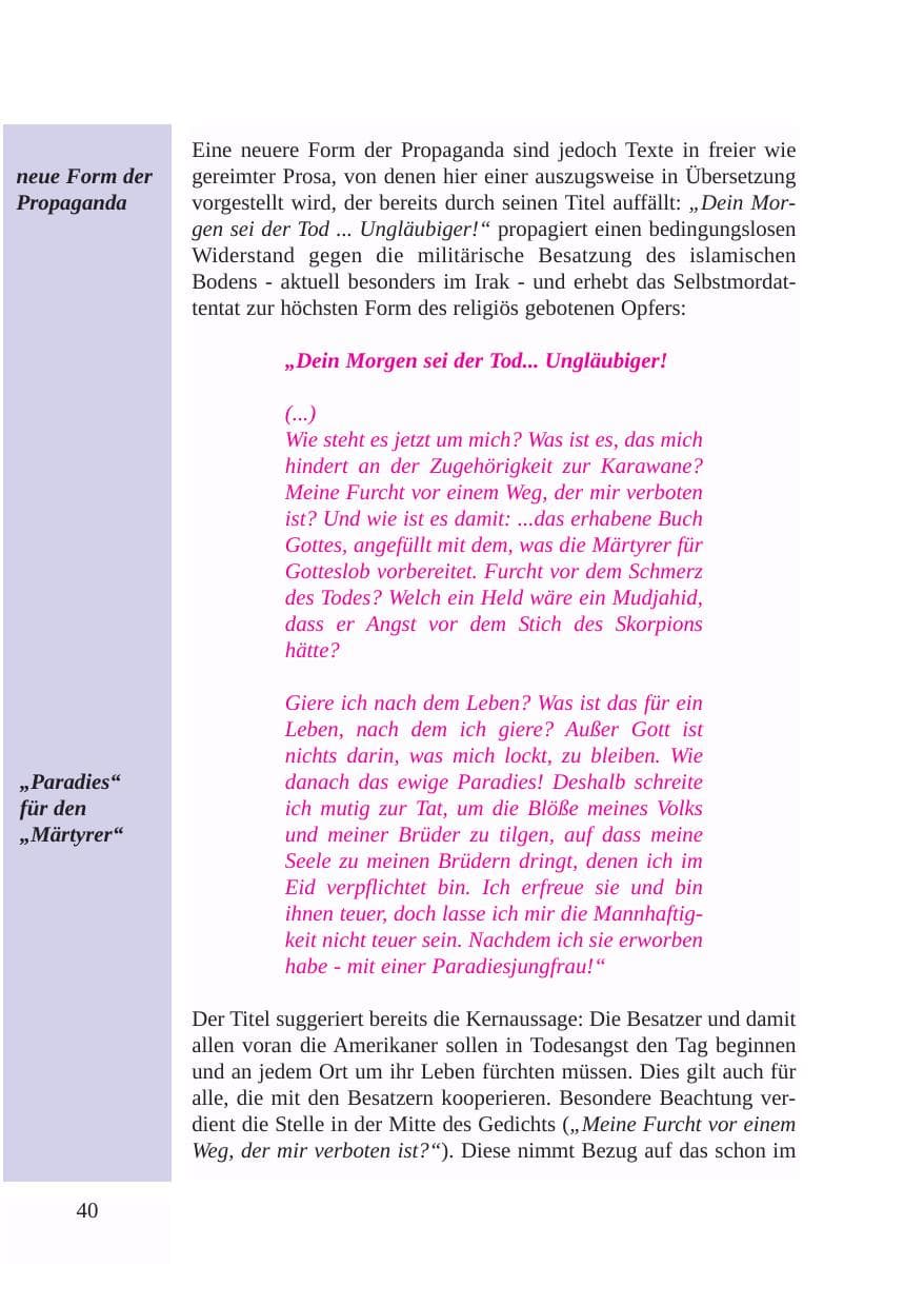 Seite 41 des Verfassungsschutzbericht 2003 Baden-Württemberg