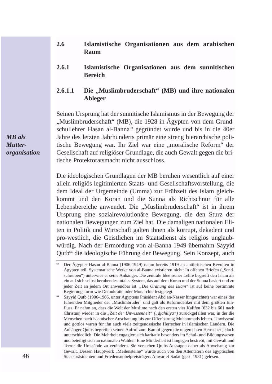 Seite 47 des Verfassungsschutzbericht 2003 Baden-Württemberg