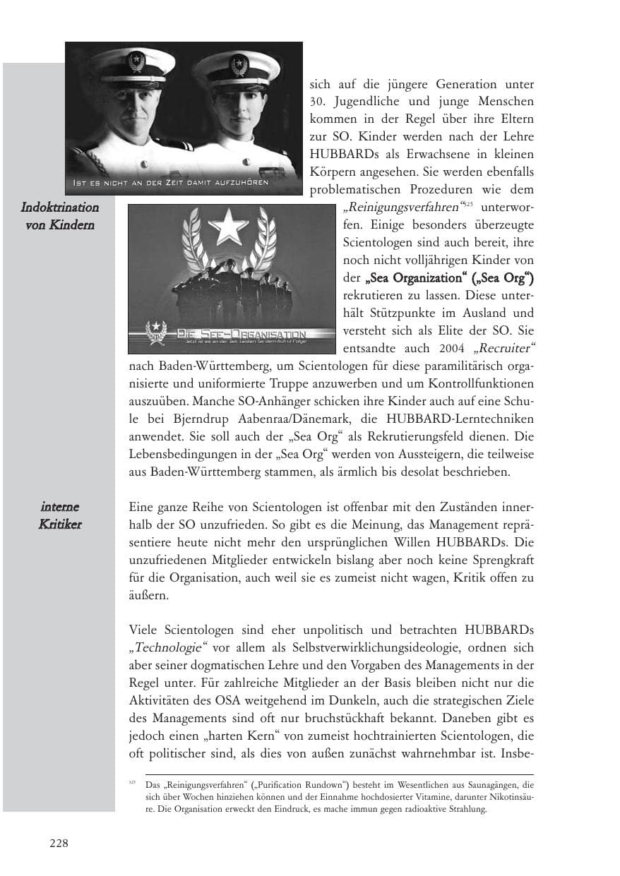 Seite 229 des Verfassungsschutzbericht 2004 Baden-Württemberg